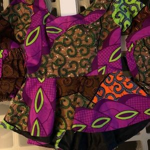 African Print Top